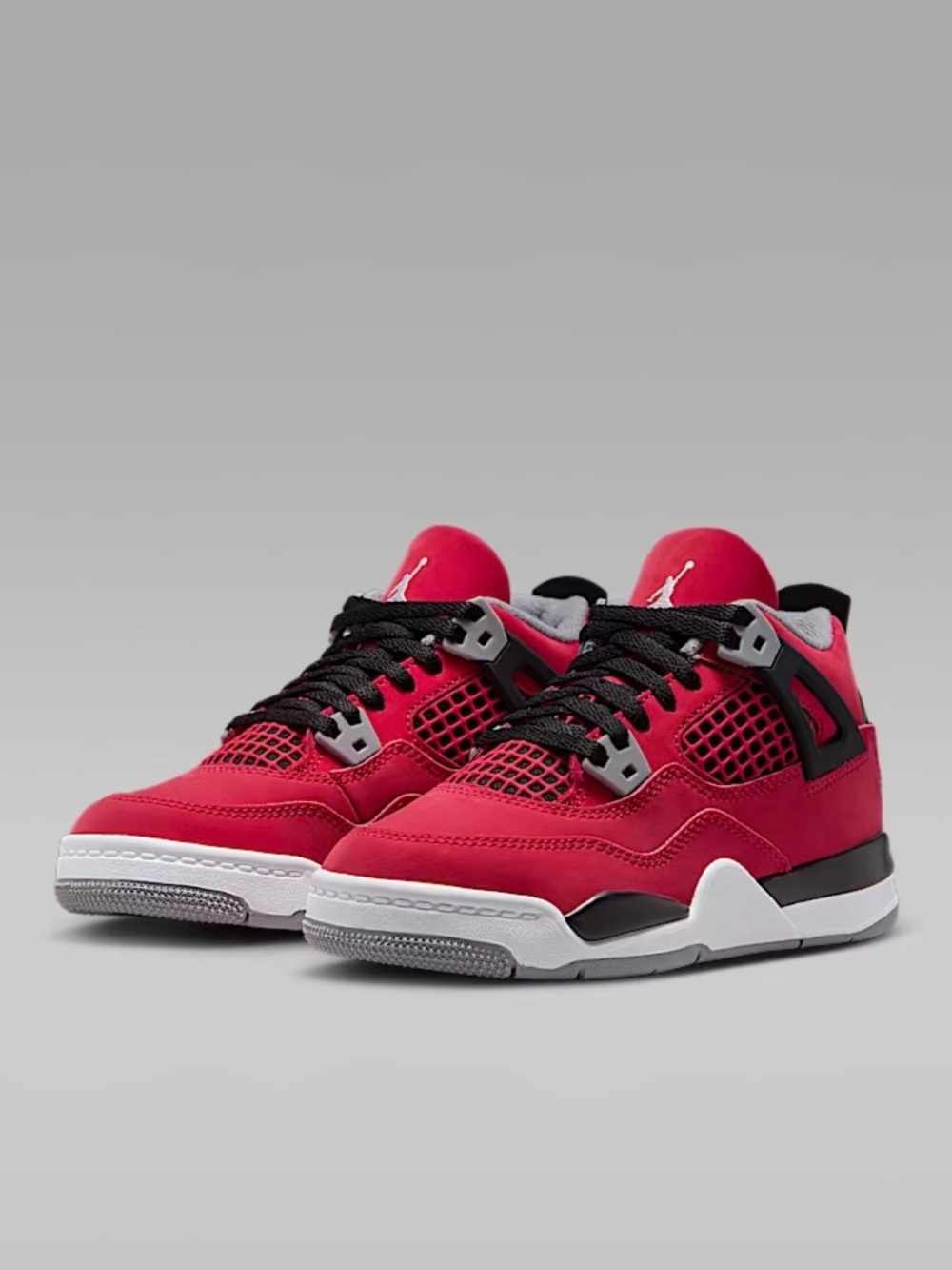 Nike Kids' Air Jordan 4 Retro “Toro” - Red/Black/Gray